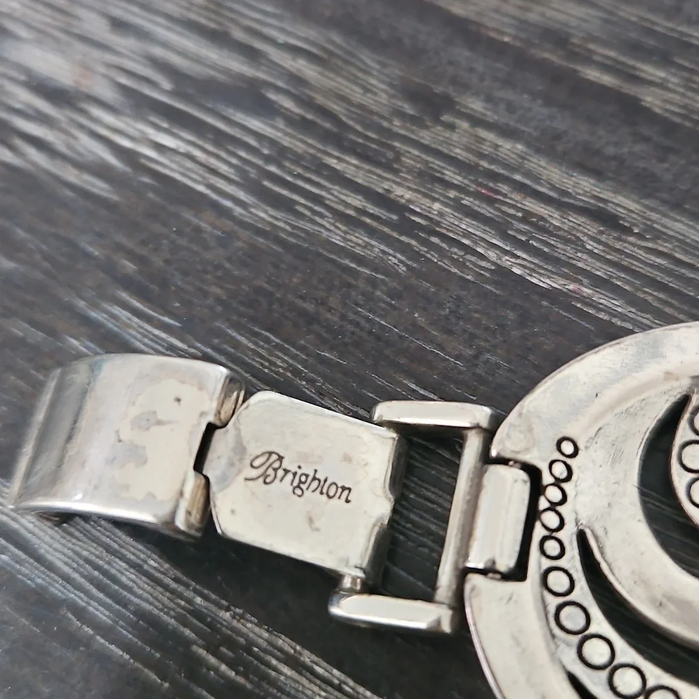 Brighton Silver Spiral Bracelet